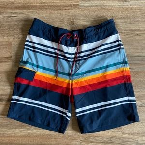 George Men’s Board Shorts, Men’s Swim Trunks, Medium, EUC